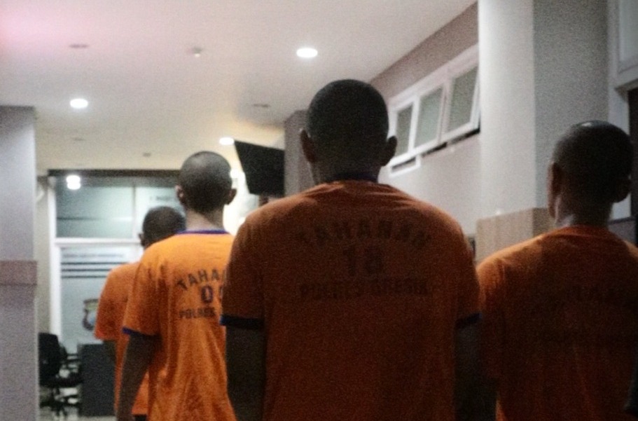 Tiga DPO Pesilat Pengkeroyok Pemuda Sidoarjo Berhasil Diamankan Satreskrim Polres&nbsp;Gresik