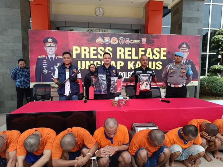 Satreskrim Polres Gresik Ungkap Curanmor, Pembobolan Rumah dan&nbsp;Warung