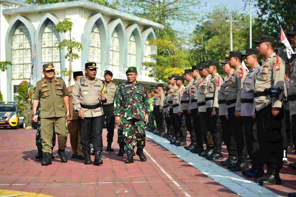 Polres Gresik Gelar Pasukan Operasi Mantap Praja Semeru&nbsp;2024