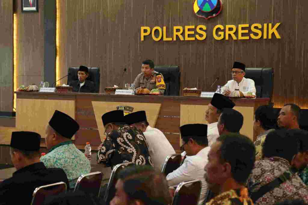 Polres Gresik Menggelar Cooling System Jelang pilkada Kabupaten Gresik&nbsp;2024